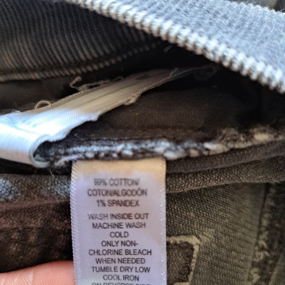 LOFT Charcoal Corduroy Pants - Picture 5 of 5